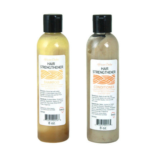 African Chebe Hair Strengthener Shampoo & Conditioner