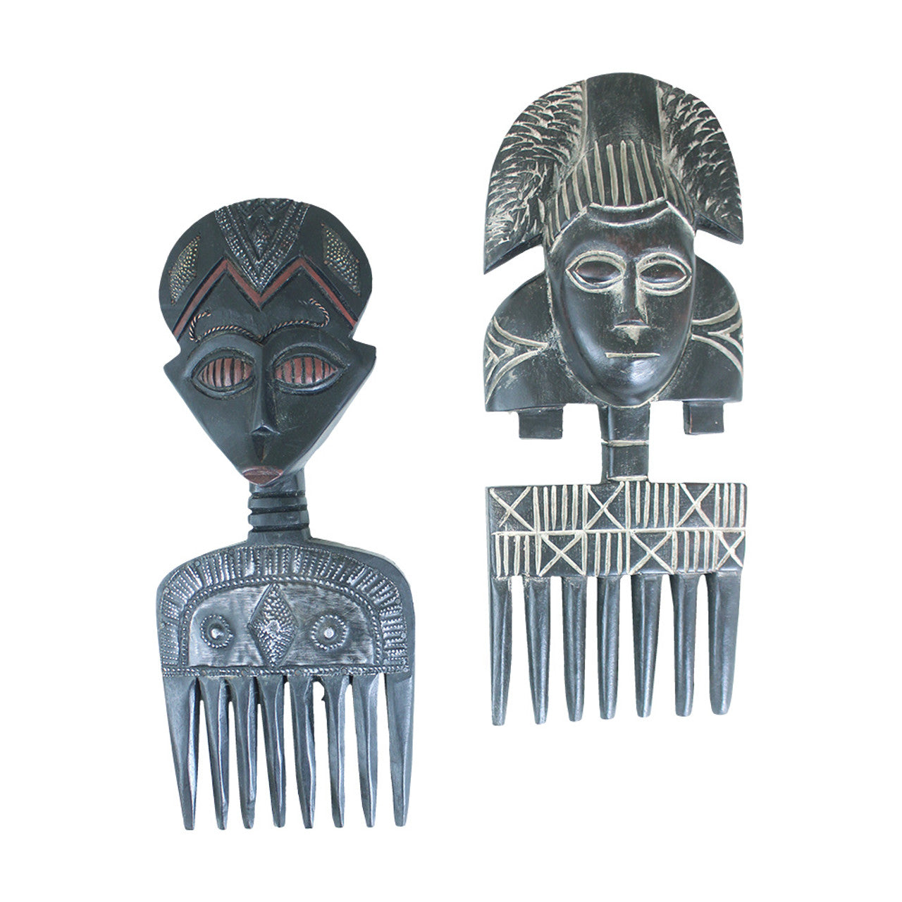 Ceremonial Ghanaian Wood Statue