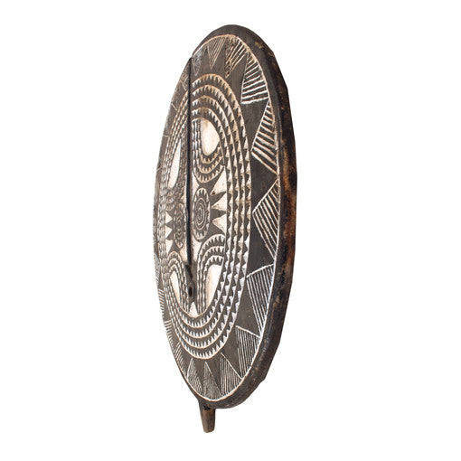 Giant 34" Baoule Shield from Ivory Coast