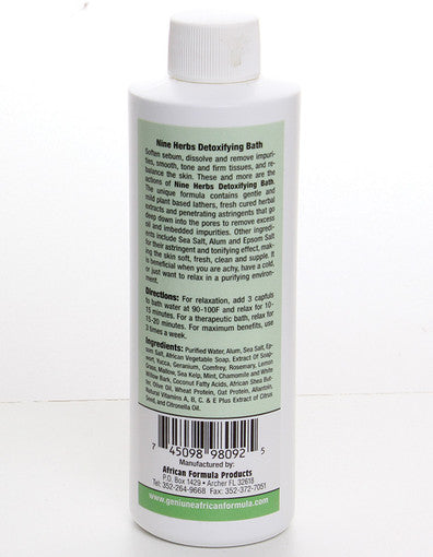 Nine Herbs Detoxifying Bath Formula