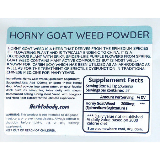 Horny Goat Weed Powder